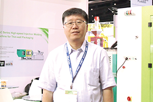 集團董事副總經(jīng)理、注塑機事業(yè)部總經(jīng)理張濤